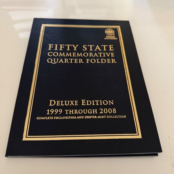 Fifty State Commemorative Quarter Deluxe Edition 1999-2008 Lot of 4 NO COINS - Picture 1 of 2